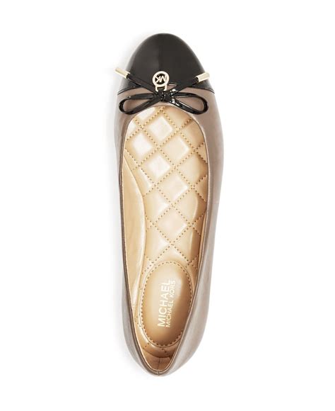 michael kors non leather - Michael Kors leather flats.